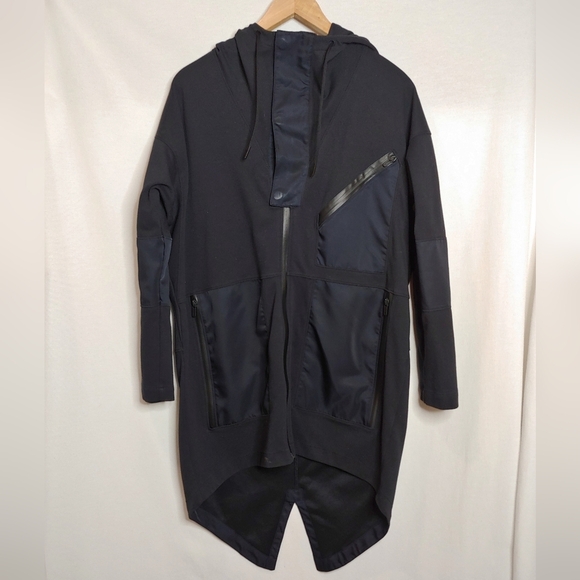 Under Armour UA Generation Parka Black‎ Longline Hooded Jacket 1322076-001 S - Picture 13 of 15